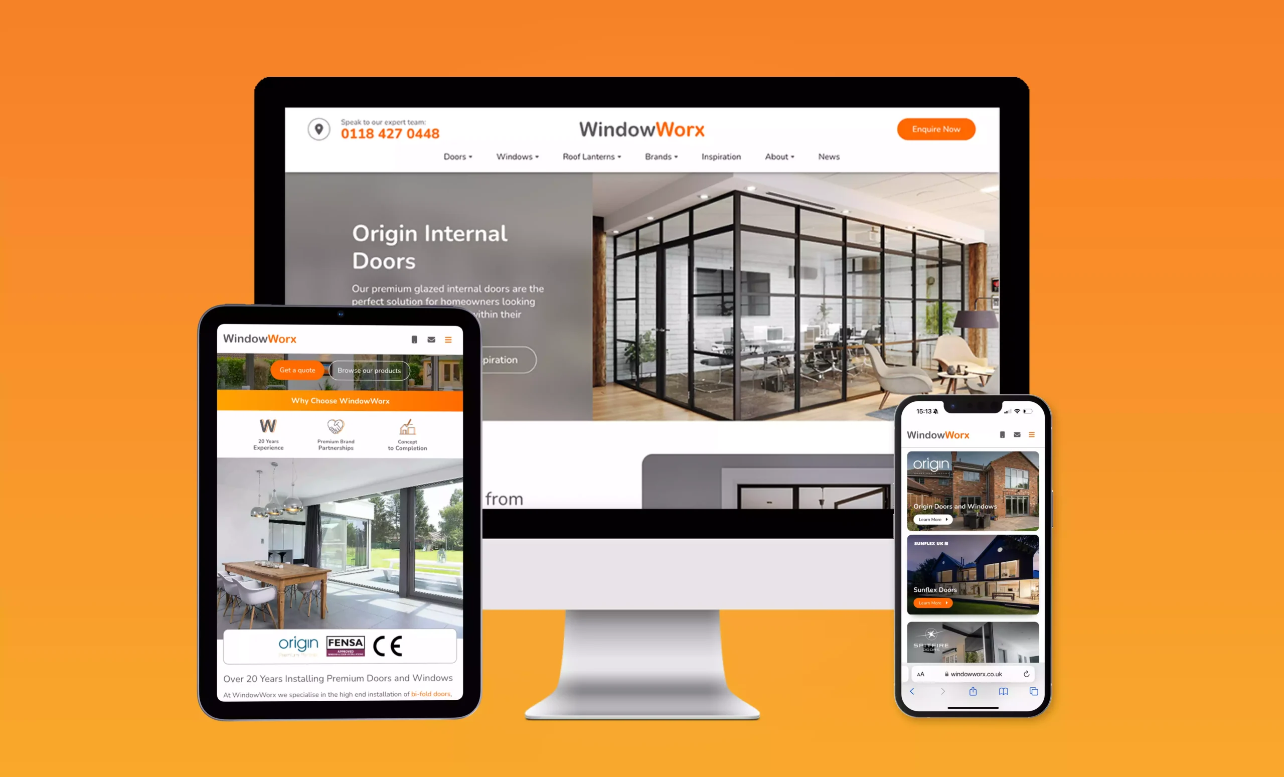 WindowWorx - Website Redesigned for Digital Marketing 